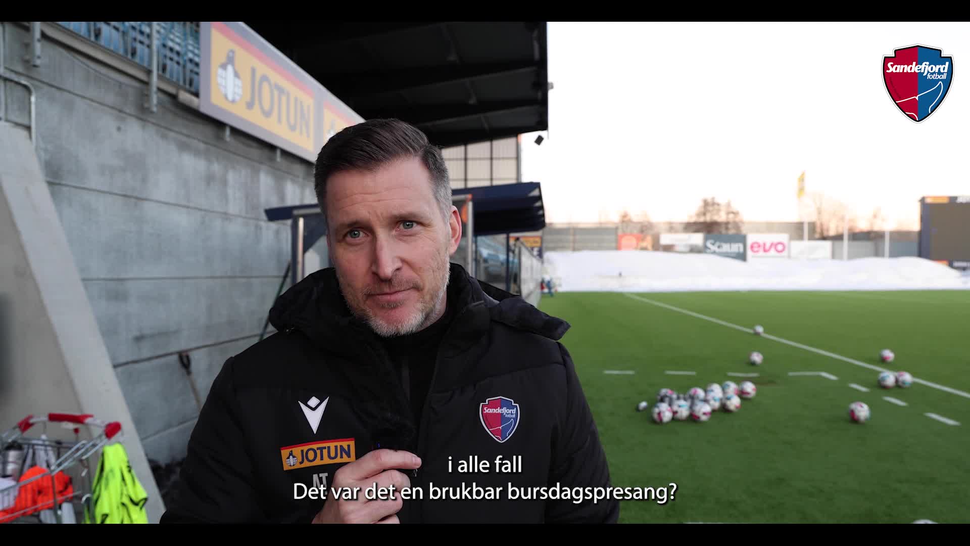 Intervjuer etter 8-1 mot Arendal
